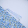 6300095235 布帛の騎士 リバティプリント花綴り エプロン/ハンカチ ライトブルー 五十星 80798220
