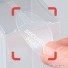 OP2496 貼った面に跡が残らない開封防止シール 透明 ヒサゴ 80798956