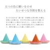 4993896306133 【風水色を盛り込んだカラー盛り塩】五彩の盛り塩 緑色 神棚の里 80801065