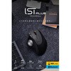 M-IT10MRSABK トラックボールマウス 静音 Bluetooth/無線2.4GHz 両対応 ボールローラー 親指操作 5ボタン IST PLUS エレコム 80802027