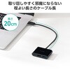 DST-030BPBK USB-C ハブ ドッキングステーション 3in1 HDMI 4K 60Hz PD 最大100W入力 USB-A USB3.2 コンパクト エレコム 80802045