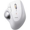 M-IT10MRSAWH トラックボールマウス 静音 Bluetooth/無線2.4GHz 両対応 ボールローラー 親指操作 5ボタン IST PLUS エレコム 80802079
