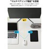 M-MY50MBSWH-G ワイヤレスマウス 静音 Bluetooth 無線2.4GHz チルトホイール 横スクロール 高速 8ボタン Mサイズ OSMOD エレコム 80802088