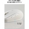 M-MY50MBSWH-G ワイヤレスマウス 静音 Bluetooth 無線2.4GHz チルトホイール 横スクロール 高速 8ボタン Mサイズ OSMOD エレコム 80802088