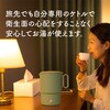 MBE-TK05GN コンパクト電気ケトル 転倒湯漏れ防止 800ml ナカバヤシ 80802167