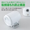 MBE-TK05W コンパクト電気ケトル 転倒湯漏れ防止 800ml ナカバヤシ 80802176
