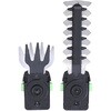 - 3.6V USB充電式 2Way ヘッジトリマー&バリカン YHB-128S専用 替刃 YAMAZEN(山善) 80817321
