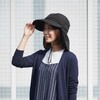 703KW GOKKANジョッキーハット 極寒 保冷帽子 クロ 日本真田帽子 80819780