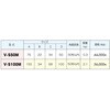 V-S50M マグネット付サインバー VERTEX(バーテックス) 80822528