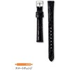 RS09C20BK SEIKO市販ベルト  牛革(ワニマルフ型押) セイコー(SEIKO) 80829501