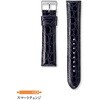 RS09C19NY SEIKO市販ベルト  牛革(ワニマルフ型押) セイコー(SEIKO) 80828785