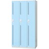LZ-3T LB LZ 更衣ロッカー(プッシュ錠)(開梱設置サービス付) プラス[家具] 80834516