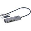 USBカードリーダー/USB 3.0 Type-C Type-A接続/5Gbps/SD microSD CompactFlash対応/ドライバー不要/各種OS対応/マルチメモリーカード リーダーライター StarTech.com