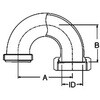 18BND-1NH-S SUS304 片ナット180°ベンド(小) 大阪サニタリー 80866741