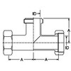 TEE-NON-S SUS304 2方ナットチーズ(小)[NON] 大阪サニタリー 80875195