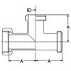 TEE-NOO-L SUS304 1方ナットチーズ(大)[NOO] 大阪サニタリー 80874075