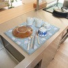 - miffy吸水水切りマット  40×50cm あめのひミッフィーとボリス オカトー 80885625