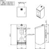 R3855 鍵付縦2連ぺーパーホルダー RELIANCE(リラインス) 80891995