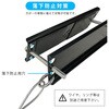 NB-CLAMP-KAKU01 ソーラーライト&防犯カメラ用角柱クランプ 長尾製作所 80899275
