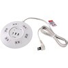 WLS-R6322BUC(W) 丸型USB タップ6P PD20W ELPA 80907876