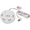 WLS-R4322BUC(W) 丸型USB タップ4P PD20W ELPA 80907901