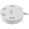 WLS-R4322BUC(W) 丸型USB タップ4P PD20W ELPA 80907901