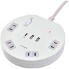 WLS-R4322BUC(W) 丸型USB タップ4P PD20W ELPA 80907901