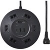WLS-R6322BUC(BK) 丸型USB タップ6P PD20W ELPA 80907919