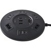 WLS-R6322BUC(BK) 丸型USB タップ6P PD20W ELPA 80907919