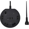 WLS-R4322BUC(BK) 丸型USB タップ4P PD20W ELPA 80907980