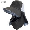 YCH-038NV 冷感リバーシブル農用フード 綿/麻 ヤマショウ 80908050