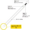 TPEN-002W iPad専用充電式タッチペン ショートタイプ ナカバヤシ 80909705