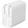 JYU-ACU07W 30W PD充電対応 Type-C 1ポート+USB-A 1ポート充電器 ナカバヤシ 80909721