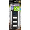 WBT-4030SBN(BK) 耐雷 コード付タップ4P3m ELPA 80921255
