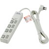 LEDランプスイッチ付タップ ウエ 3m 4個口 ELPA