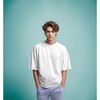 6.6サイズオーバーサイズコンフォートTシャツ(5分袖) D-FACTORY