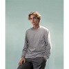 6.6オンス ロングスリーブガーメントダイTシャツ(1.6インチリブ) D-FACTORY