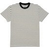 5.3オンス プレミアムコンフォートボーダーTシャツ D-FACTORY