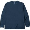 DF1201D 6.6オンス ロングスリーブガーメントダイTシャツ(1.6インチリブ) D-FACTORY 81248329
