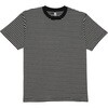 5.3オンス プレミアムコンフォートボーダーTシャツ D-FACTORY