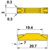GY2M0300F030N-GM MY6125 GYシリーズ用インサートMY6125 三菱マテリアル 81262801