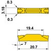 GY2M0318F030N-GM MY6125 GYシリーズ用インサートMY6125 三菱マテリアル 81265576