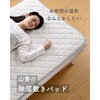 AJP-SD(LGY) ドライスリープ 除湿敷パッド すべり止め付き パイル地 YAMAZEN(山善) 81278980
