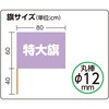 20528 サテン 特大旗 Φ12mm 旗:W80×H60cm 旗竿:100cm(Φ12mm) アーテック[学校教材・教育玩具] 81279400