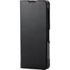 PM-S243PLFUBK BASIO active2 (SHG12) / active (SHG09) / シンプルスマホ7 / 6 ケース レザー 手帳型 マグネット 衝撃吸収 超軽量 エレコム 81281928