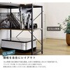 VDLZ-120-SBO ヴィンテージ調 棚付きL字デスク ホームテイスト 81283557