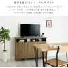 SH-34-OC110-DBR 日本製 オープン収納付きキャビネット 110cm ホームテイスト 81283575