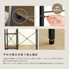 VKZ-90KC-WAL ヴィンテージ調 調節可能棚付き ごみ箱上カウンター 90cm ホームテイスト 81284230