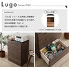 SH-22-CKS60-C-GY 日本製 特殊鋼板を使ったキッチンカウンター【Lugo-ルゴ-】引き出し収納 60cm ホームテイスト 81283758