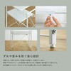 URRZ-2-WH シンプルな伸縮卓上レンジ上ラック2段 ホームテイスト 81283767